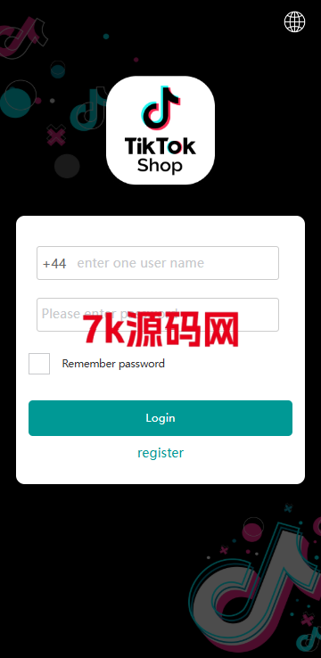 图片[1]-多语言tiktok抢单/海外tiktok刷单/分组/打针/前端vue-7k海外源码-精品源码站