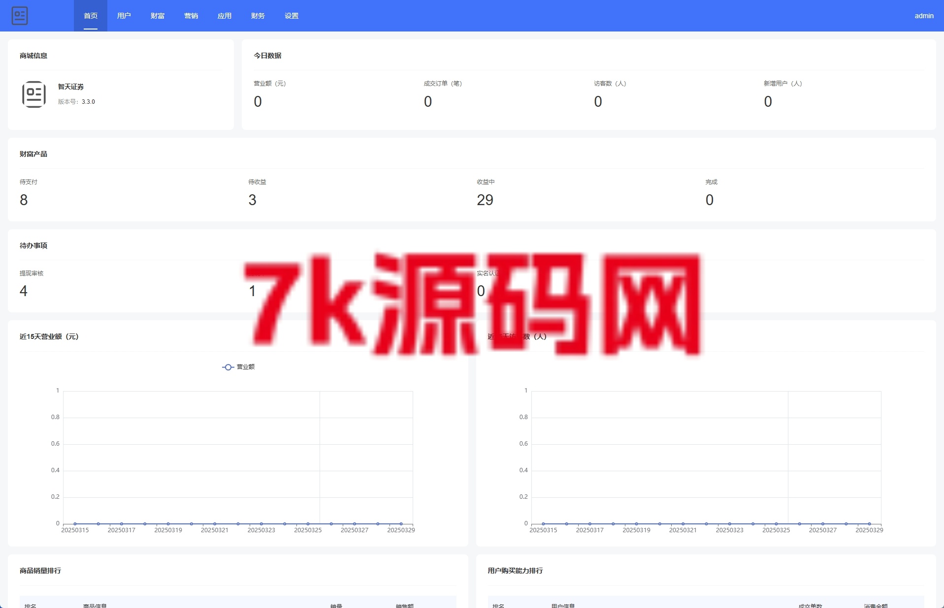 图片[10]-新版股权投资分红源码/投资理财/签到/三级分销-7k海外源码-精品源码站