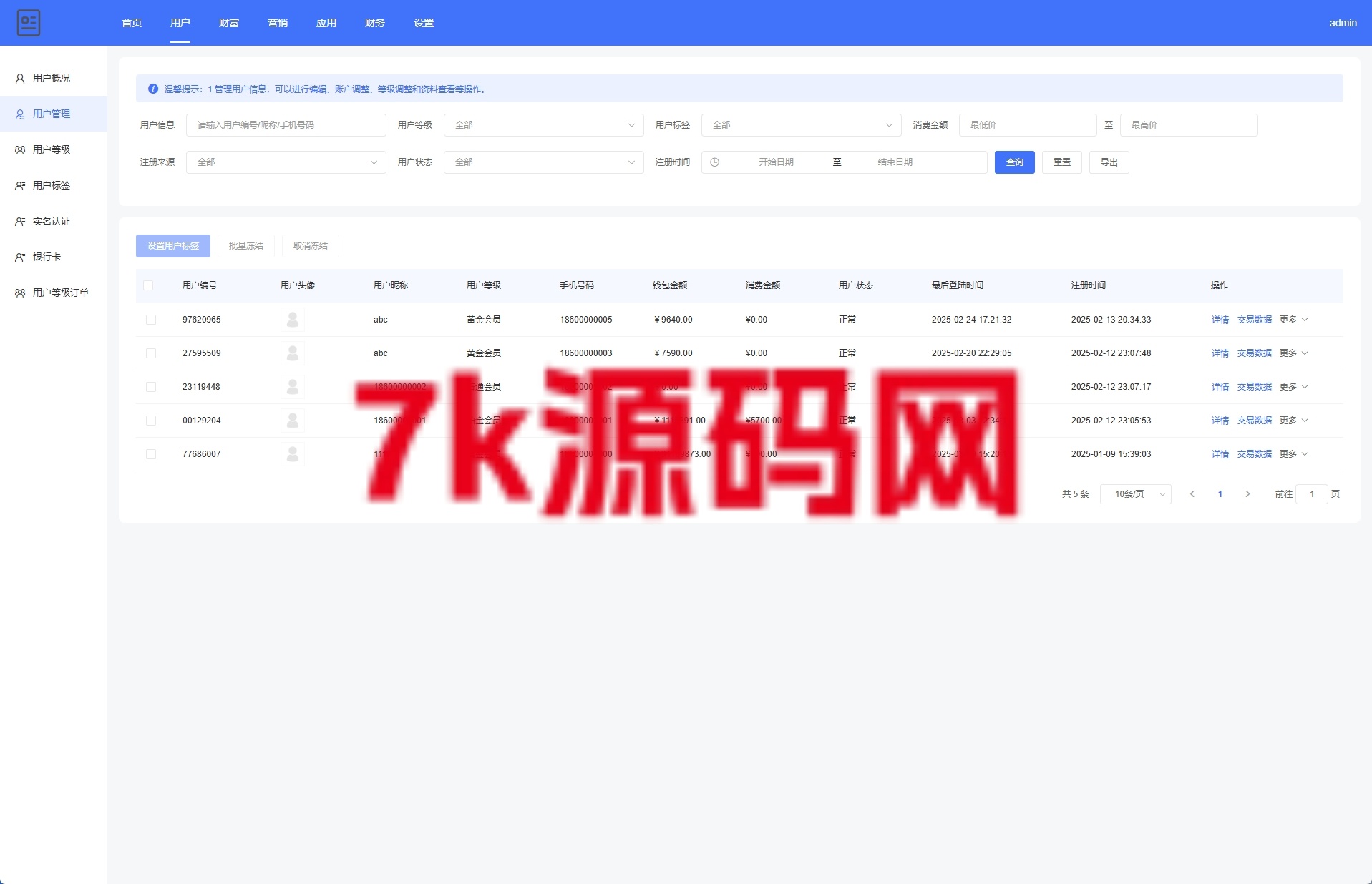 图片[11]-新版股权投资分红源码/投资理财/签到/三级分销-7k海外源码-精品源码站