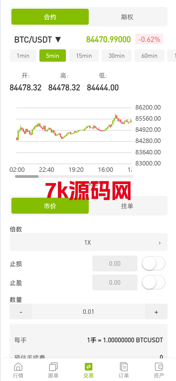 图片[6]-新UI仿st7源码/多语言币币杠杆合约秒合约申购理财交易所源码-7k海外源码-精品源码站